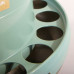 Кормушка бункерная Gaun Eco Recycled 8 кг с решеткой с круглыми отверстиями на ножках