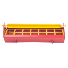 Кормушка Acnplast лотковая розовая 30 см пластик для цыплят