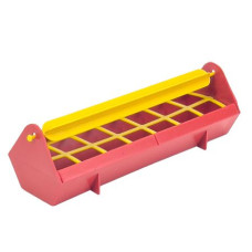 Кормушка Acnplast лотковая розовая 30 см пластик для цыплят