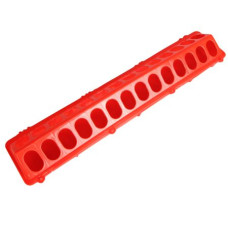 Кормушка Lstl лотковая 50 см пластик для цыплят