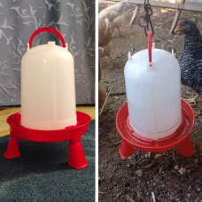 Поилка вакуумная Gaun ECO 5 л с ручкой на ножках