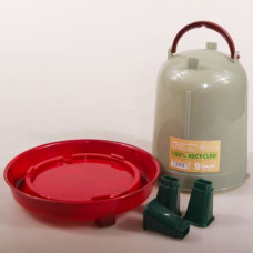 Поилка вакуумная Gaun ECO Recycled 3 л с ручкой на ножках