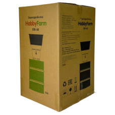 Зернодробилка HobbyFarm EM-60 для измельчения зерна электрическая с функцией мельницы / в комплекте 4 сита